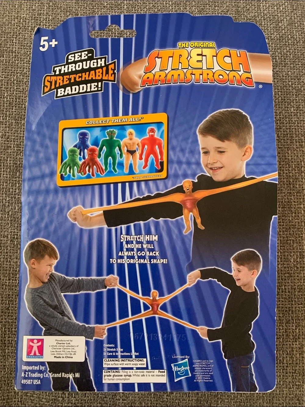 Stretch Armstrong X-Ray Stretchable Action Figure Kids Toy New